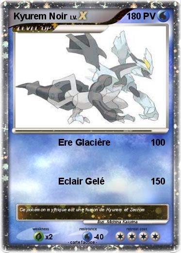 Pokemon Kyurem Noir
