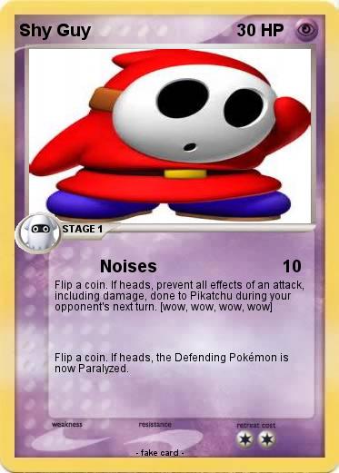 Pokemon Shy Guy