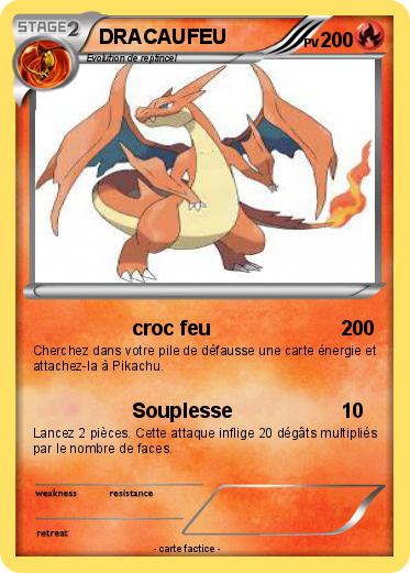 Pokemon DRACAUFEU