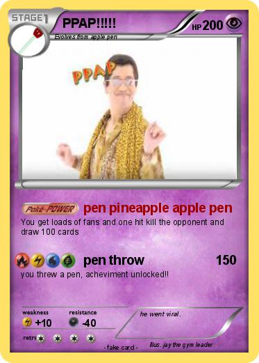 Pokemon PPAP!!!!!
