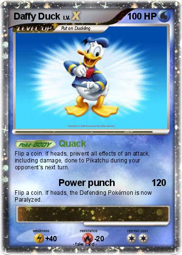 Pokemon Daffy Duck