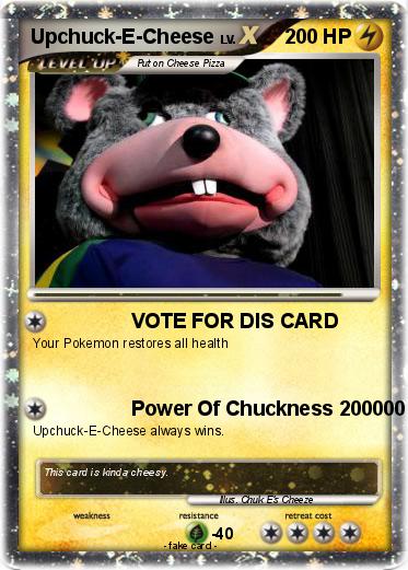 Pokemon Upchuck-E-Cheese