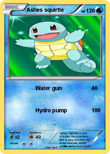 Pokemon Ashes squirtle