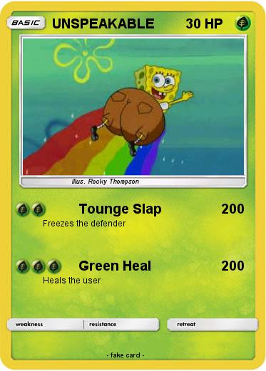 Pokemon UNSPEAKABLE