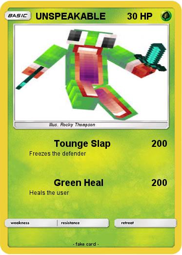 Pokemon UNSPEAKABLE