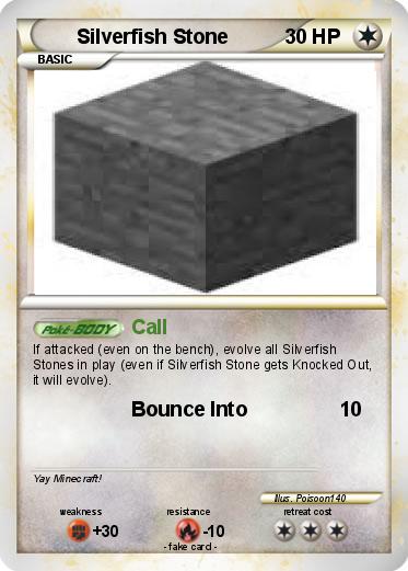 Pokemon Silverfish Stone