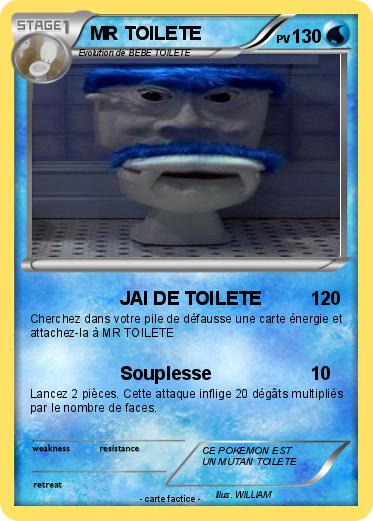 Pokemon MR TOILETE
