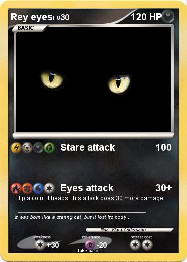 Pokemon Rey eyes