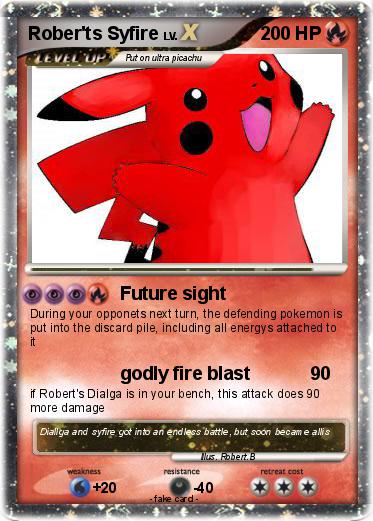 Pokemon Rober'ts Syfire