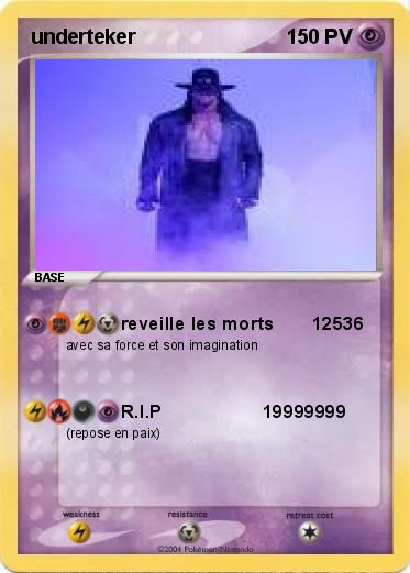 Pokemon underteker                                                     