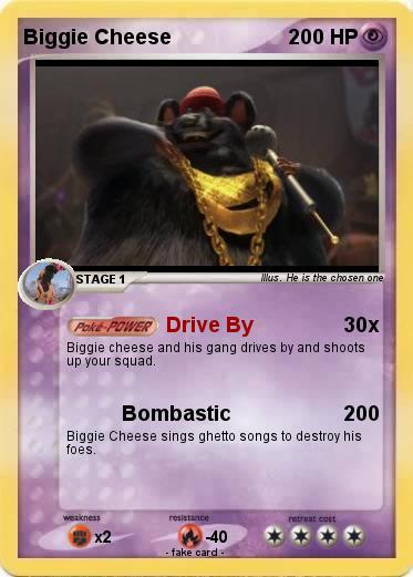 Pokemon Biggie Cheese