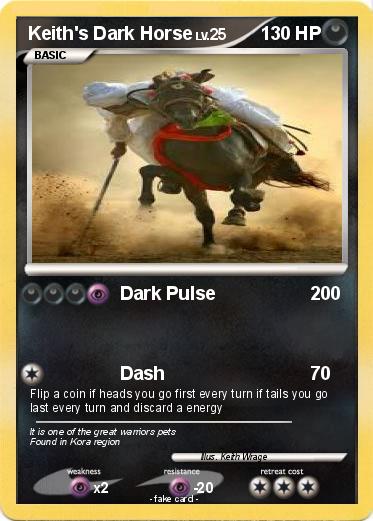 Pokemon Keith's Dark Horse