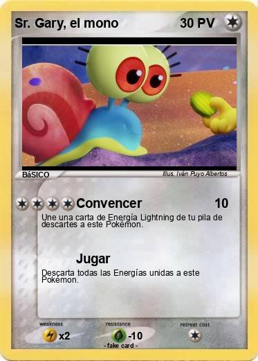 Pokemon Sr. Gary, el mono