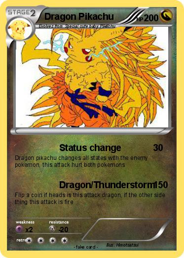 Pokemon Dragon Pikachu