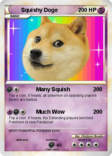Pokemon Squishy Doge