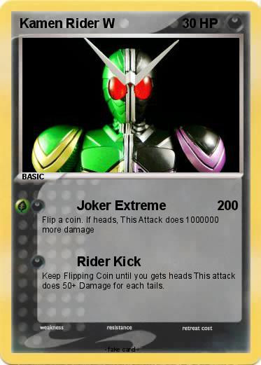 Pokemon Kamen Rider W