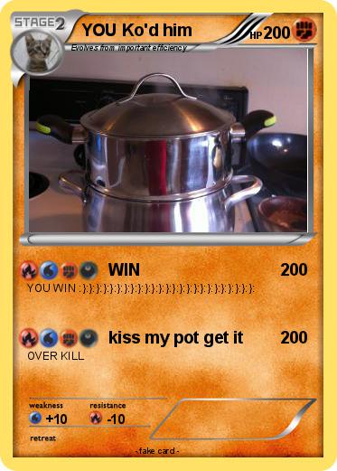 Pokemon YOU Ko'd him