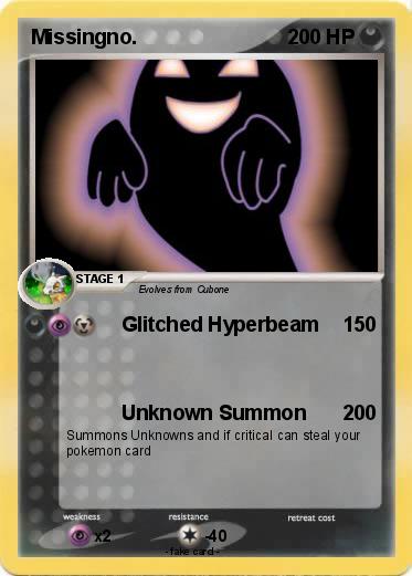 Pokemon Missingno.