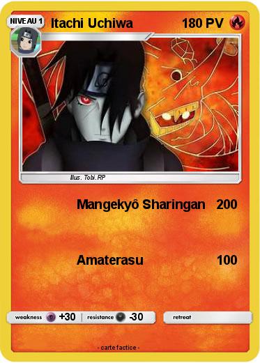 Pokemon Itachi Uchiwa