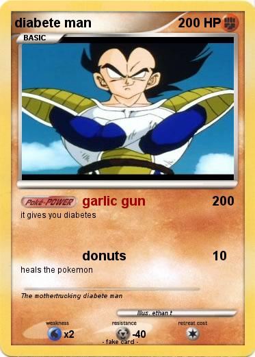 Pokemon diabete man
