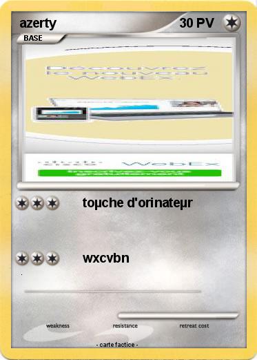Pokemon azerty