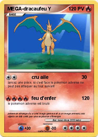 Pokemon MEGA-dracaufeu Y