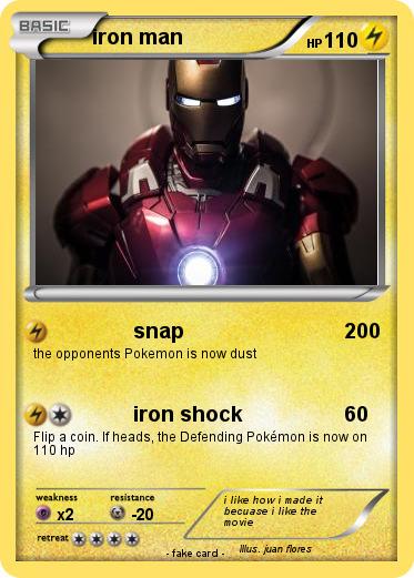 Pokemon iron man