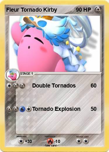 Pokemon Fleur Tornado Kirby