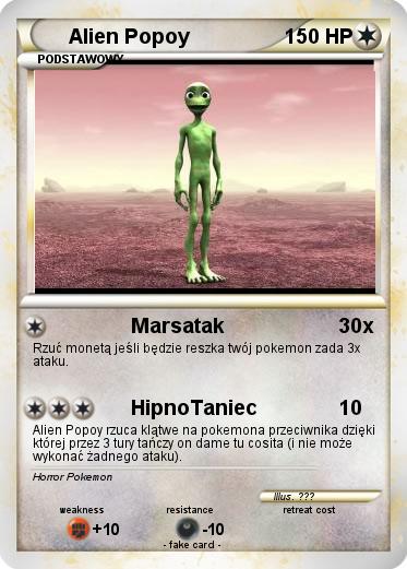 Pokemon Alien Popoy