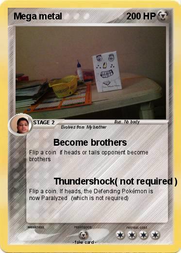 Pokemon Mega metal