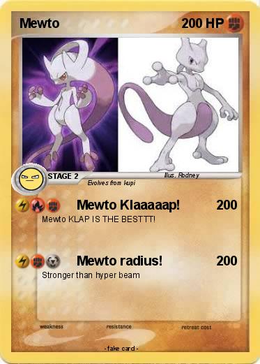 Pokemon Mewto