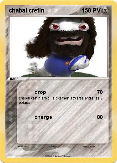 Pokemon chabal cretin