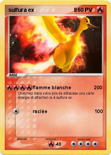 Pokemon sulfura ex                          8                       