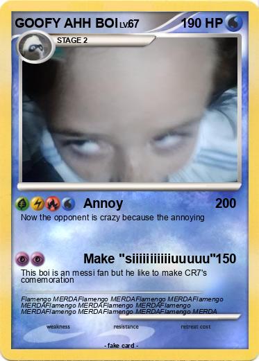 Pokemon GOOFY AHH BOI