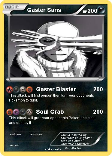 Pokemon Gaster Sans