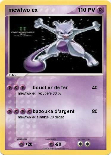Pokemon mewtwo ex