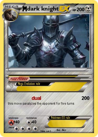Pokemon dark knight