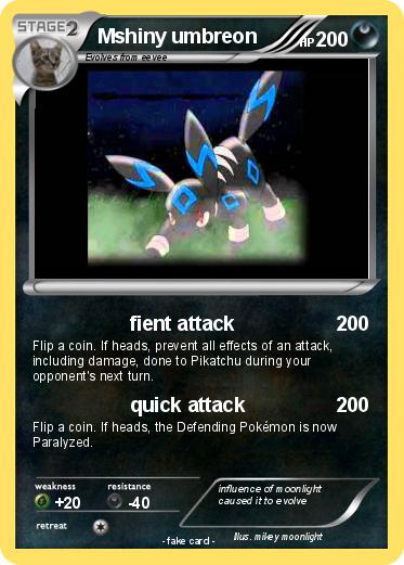 Pokemon Mshiny umbreon