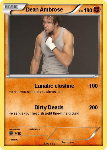 Pokemon Dean Ambrose