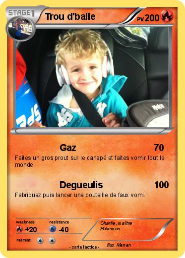 Pokemon Trou d'balle