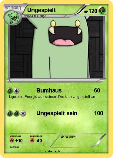 Pokemon Ungespielt