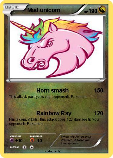 Pokemon Mad unicorn