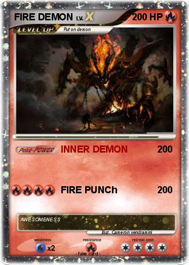 Pokemon FIRE DEMON