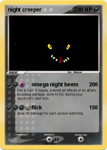 Pokemon night creeper
