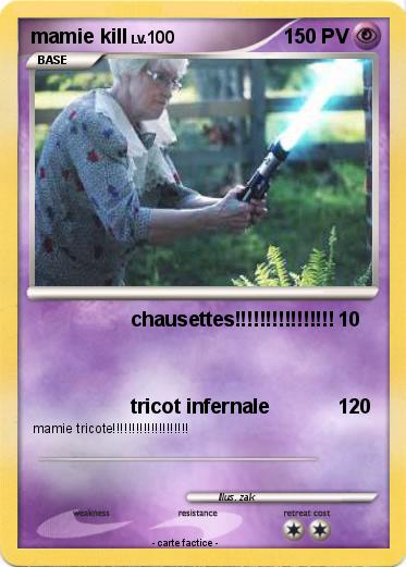 Pokemon mamie kill