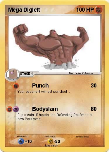 Pokemon Mega Diglett