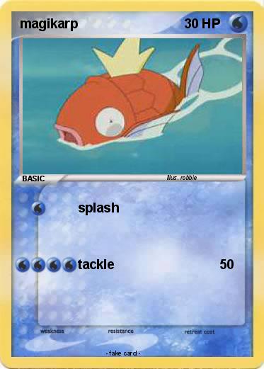 Pokemon magikarp