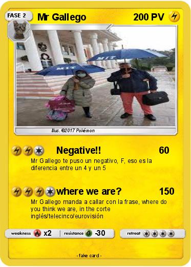 Pokemon Mr Gallego
