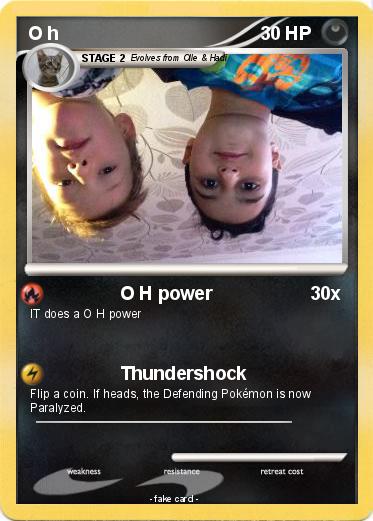 Pokemon O h