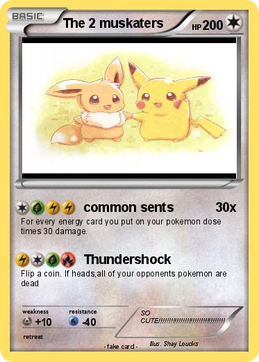 Pokemon The 2 muskaters